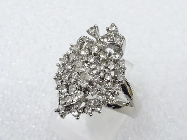 CRYSTAL FASHION RING / JP SIZE 19
